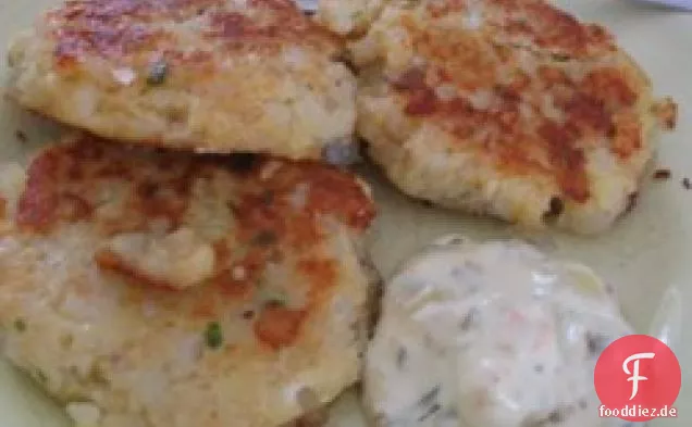 Kabeljau Fisch Kuchen