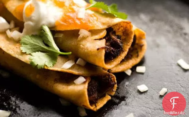 Beef Flautas