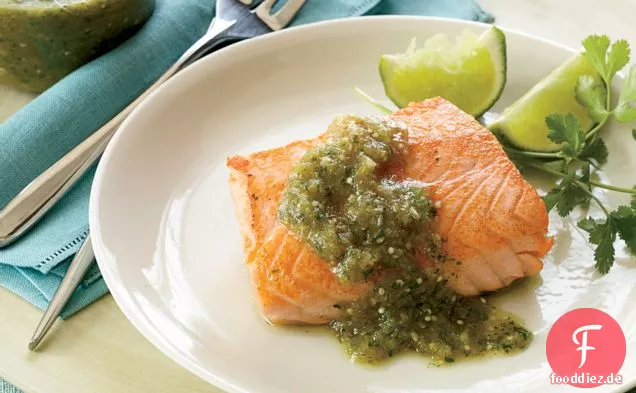 Würzige Tomatillo-Kreuzkümmel Salsa
