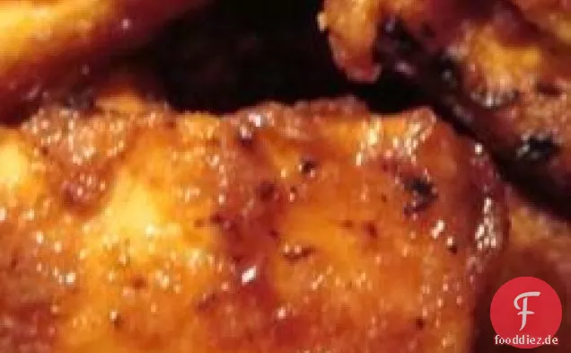 Knusprige gegrillte Tofuscheiben