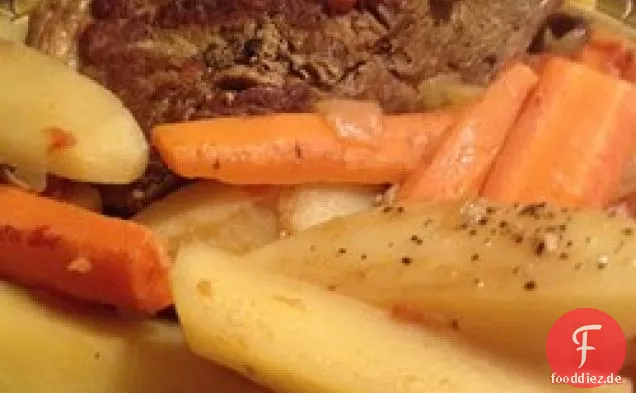 Schmorbraten mit Gemüse