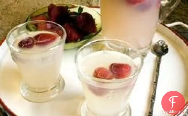 Einfache Erdbeerlimonade