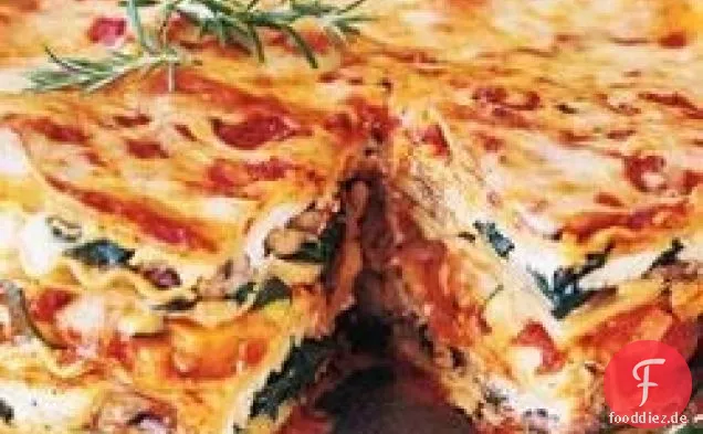 Meile-hohe Lasagne-Torte