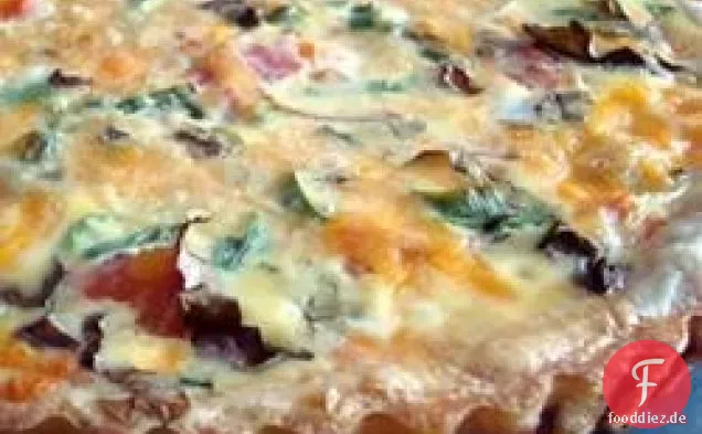 Clintons Spezielle Vegetarische Quiche