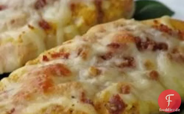 Einfaches Honig-Senf-Mozzarella-Huhn