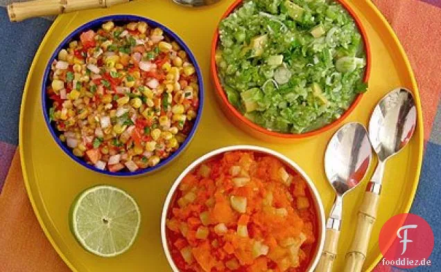 Würzige Tomatillo-Avocado Salsa