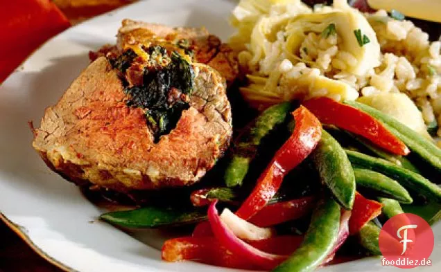 Gefülltes toskanisches Filet