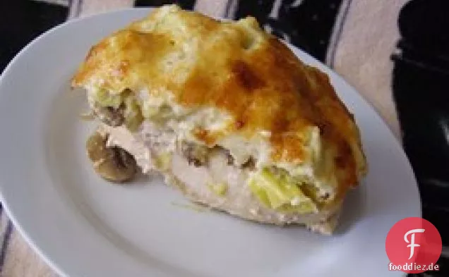 Artischocken-Hühnchen-Auflauf