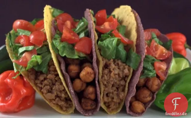 Kichererbsen Tacos