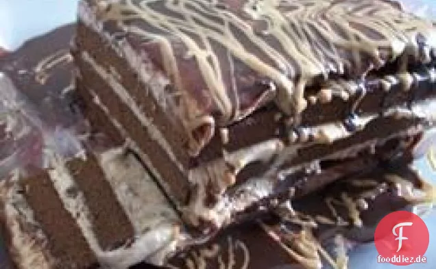 Schokolade Erdnussbutter Bliss Torte