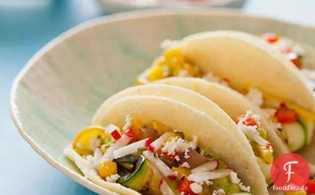 Gegrillte Zucchini-Tacos