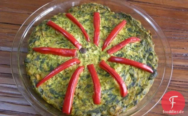 Spinat Und Pilz-Quiche