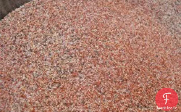 Cajun Gewürz Gewürzmischung in einem Glas