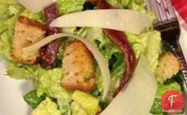 Klassisches Restaurant Caesar Salat