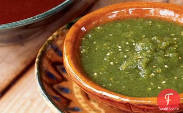 Grüne Chilisauce