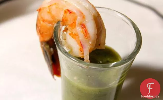 Garnelen-Tomatillo-Cocktail