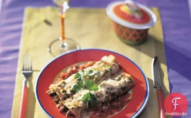 Schweinefleisch-Enchiladas