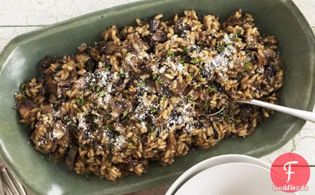 Drei-Pilz-Risotto