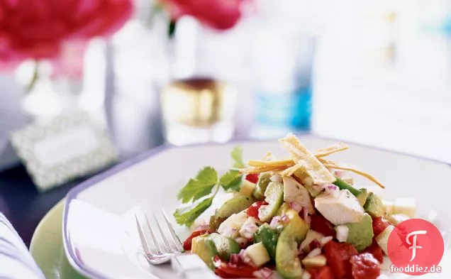 Mexikanischer gehackter Salat