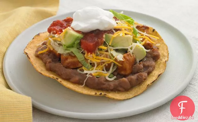 Salsa - -Hühnchen-Tostadas