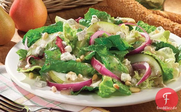 Birne & Blauschimmelkäsesalat