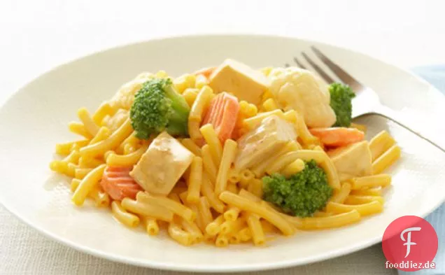 Cheesy Chicken & Veggie Mac