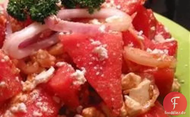 Awesome Sommer Wassermelone Salat