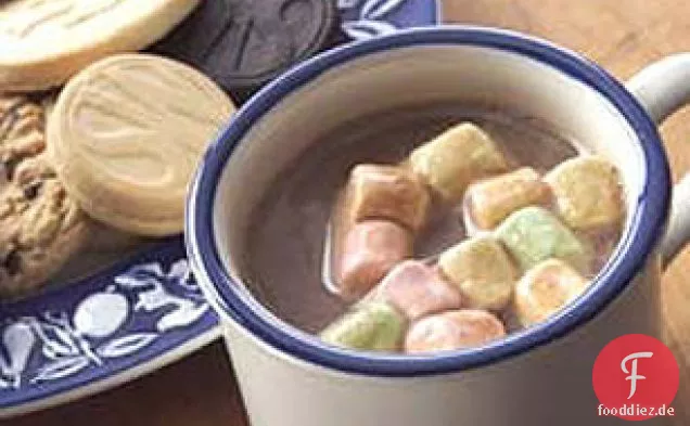 Einfacher heißer Choco-Malven-Milchshake