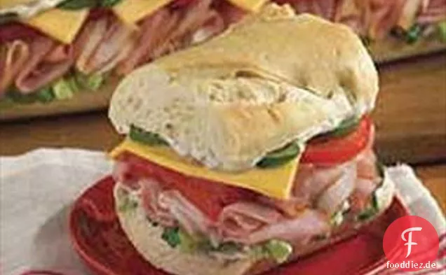 Klassisches Helden-Sandwich