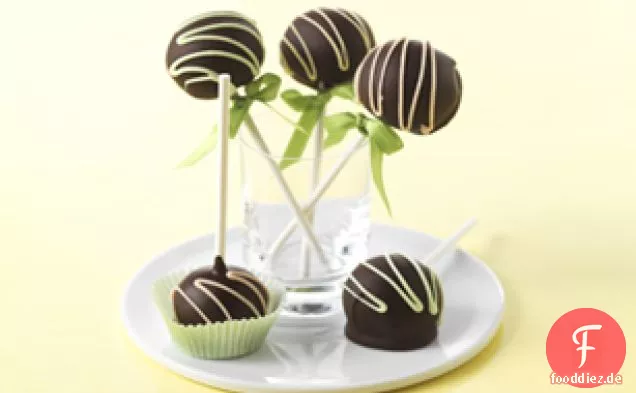 Schokoladen-Trüffel-Cookie Pops