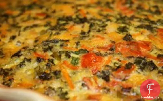 Sommergarten krustenlose Quiche