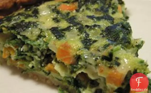 Spinat-Karotten-Quiche