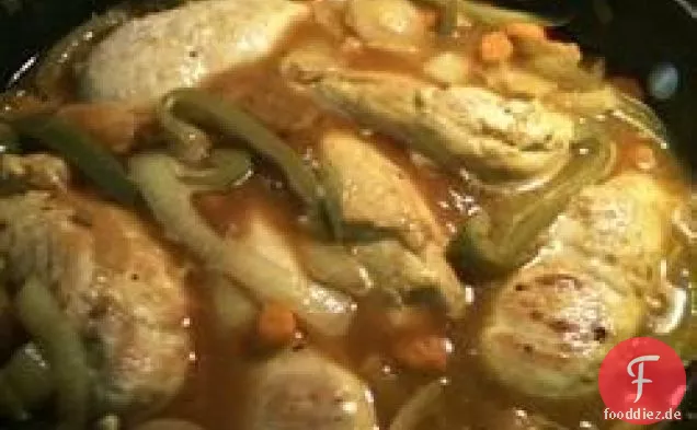 Aprikosen-Hühnchen-Curry