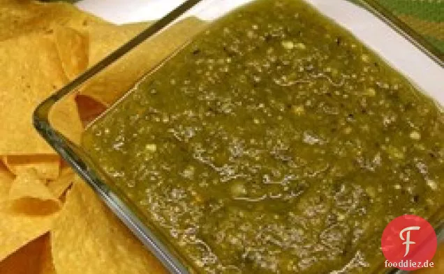 Geröstete würzige Salsa Verde