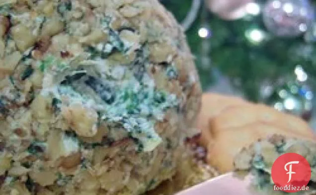 Spinat Artischocke Feta Ball