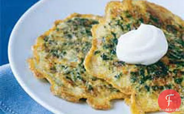 Spinat Pfannkuchen