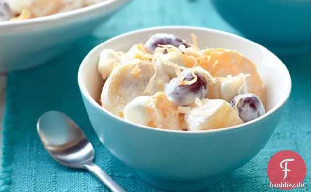 Cremiger hawaiianischer Obstsalat