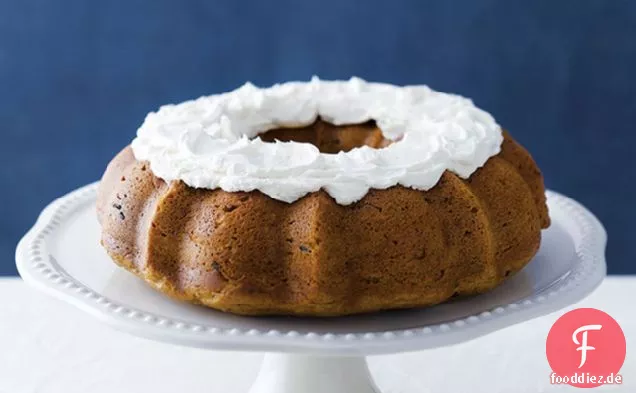 Würziger Kürbiskuchen mit Schokoladenstückchen