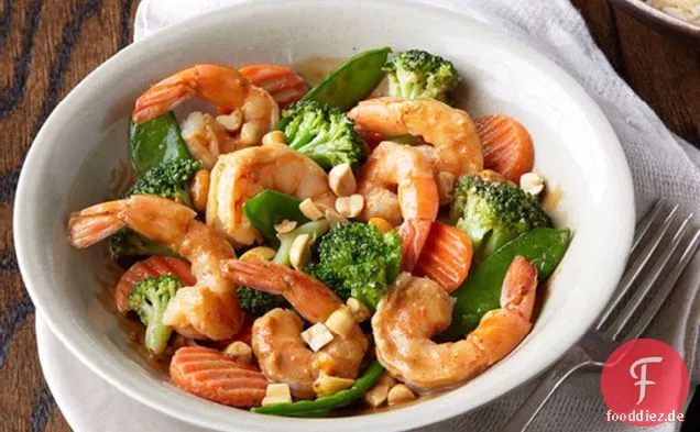 Einfache Garnelen Stir-Fry