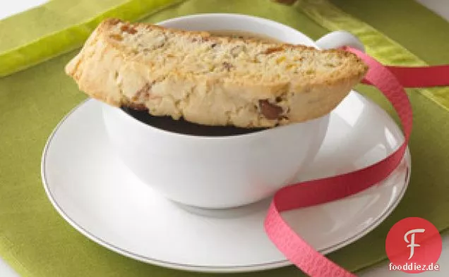 Weiße Schokolade-Aprikose Biscotti