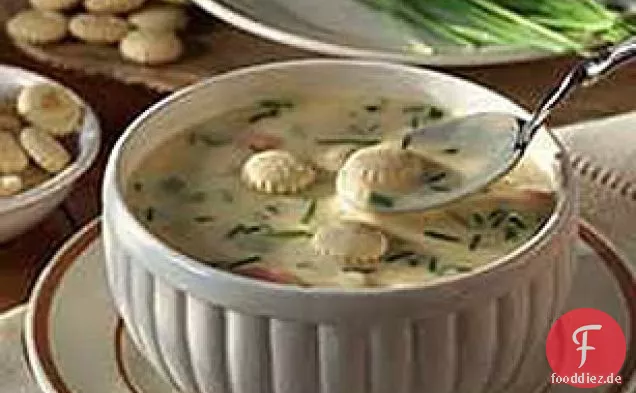 Herzhaftes goldenes Chowder