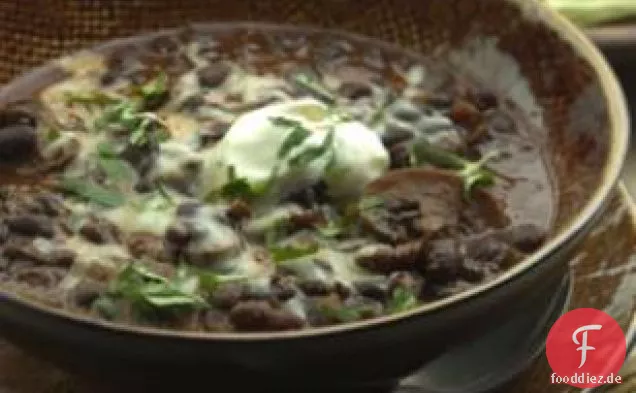 Slow-cooker Black Bean-Pilz-Chili