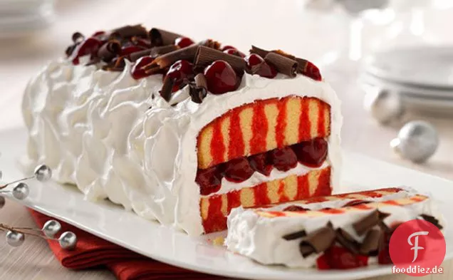 1-2-3 Kirsche Poke Kuchen