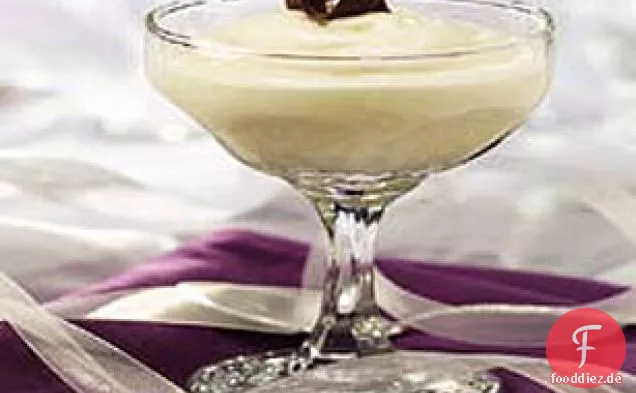 Weiße Schokoladenmousse