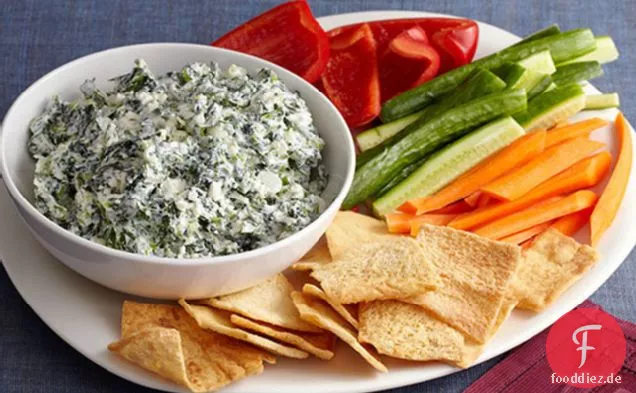 Griechische Spinat Dip