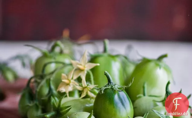 Eingelegte grüne Tomaten Rezept