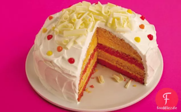 Geschichtete Band Kuchen