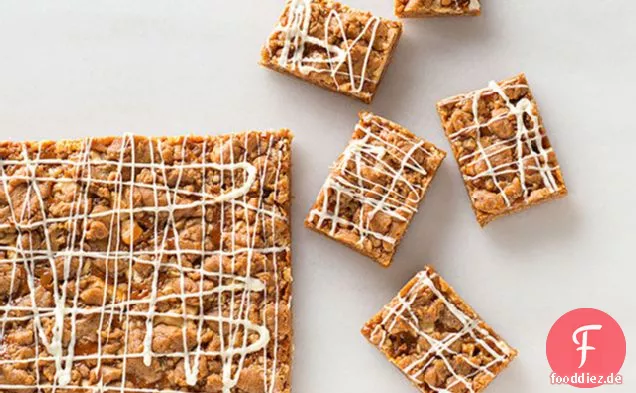 Lebkuchen-Karamell-Riegel