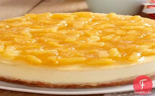 New Yorker Käsekuchen mit Ananas