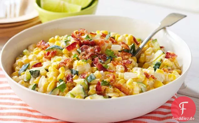 Cremige Mais & Zucchini